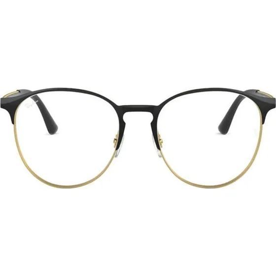 Ray-Ban RX 6375 Occhiali Da Vista Unisex Nero Rotondo