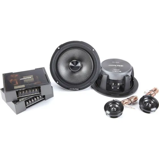 Alpine HDZ-65CS Kit Altoparlanti 2 Vie HI-RES Slim Fit