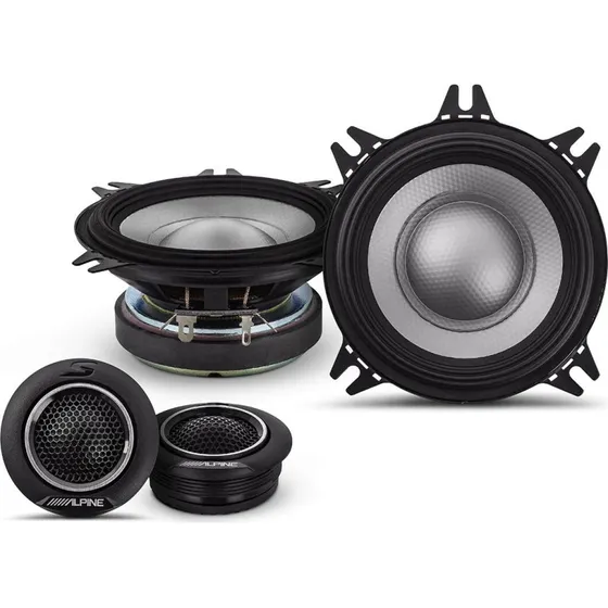 Alpine S2-S40C Altoparlanti 2 Vie 4" Hi-Res Coppia