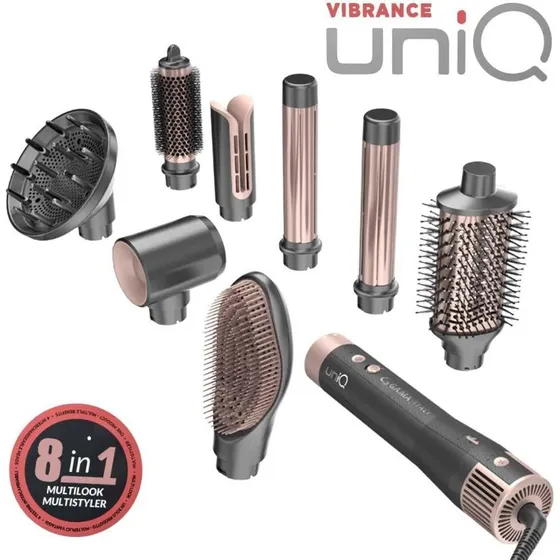 GA.MA Multistyler UniQ Vibrance - 8 Accessori