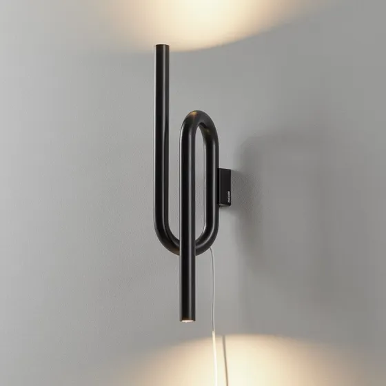 Foscarini Tobia Applique a LED con Cavo Nero