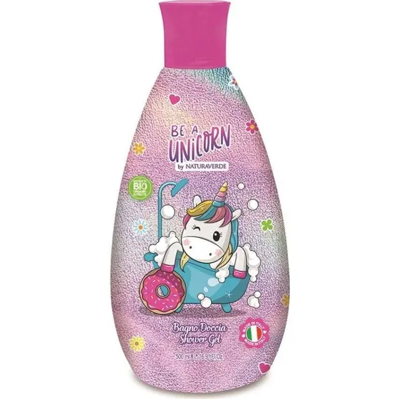 Naturaverde Gel Doccia Be a Unicorn ai Mirtilli, 500 ml