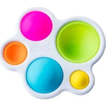 Fat Brain Toys Dimpl Giocattolo Sensoriale con Bolle in Silicone