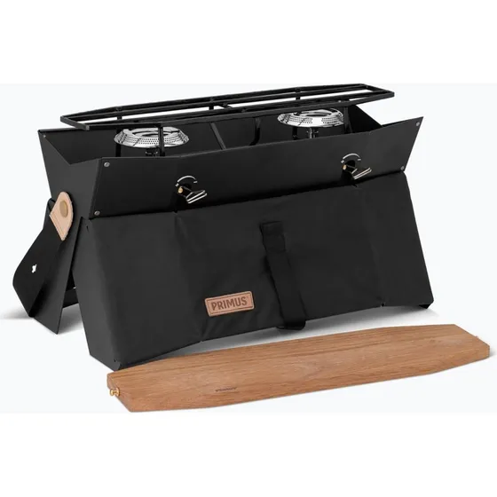Primus Onja Stove Duo Nero - Fornello Campeggio Doppio Bruciatore
