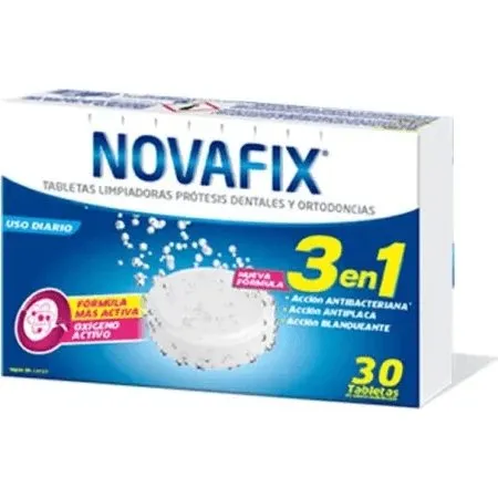 Urgo Novafix Compresse Detergenti per Protesi e Apparecchi - 30 unità