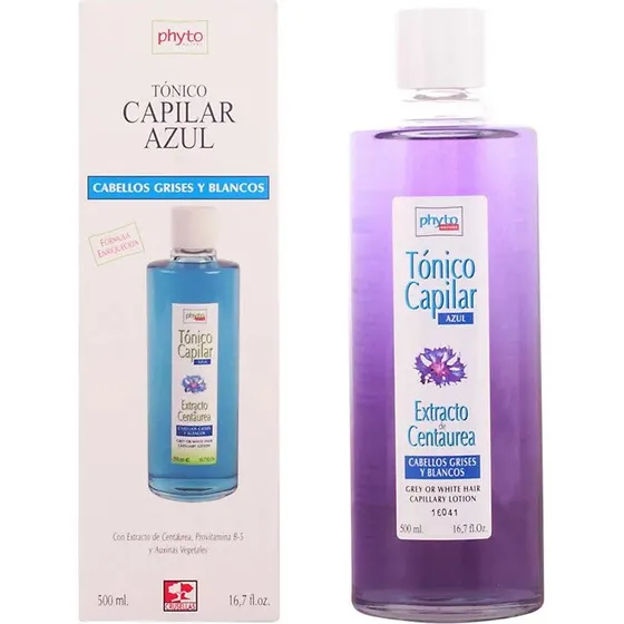 Luxana Phyto Nature Blue Lozione Capillare per Capelli Grigi e Bianchi 500ml