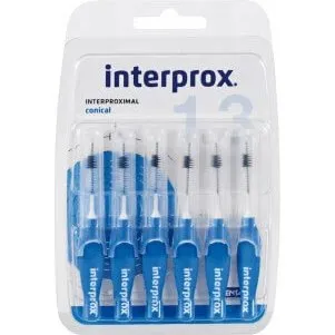 Vitis Interprox Conico Blu 6u Spazzolini Interdentali