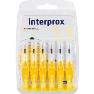 Vitis Interprox Mini Giallo - Spazzolino Interdentale 6 unità