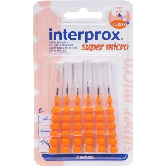 Vitis Interprox Supermicro Orange - 6 unità