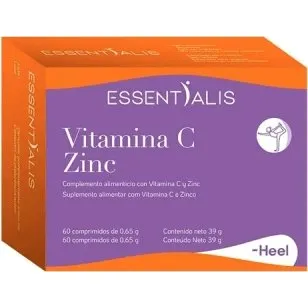 Heel Essentials Vitamina C e Zinco - 60 Compresse