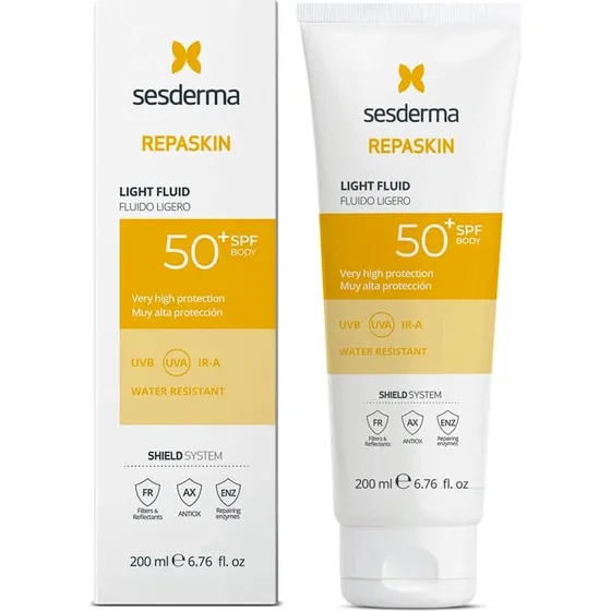 Sesderma Repaskin Fluido Corpo SPF 50 Protezione Solare 200ml