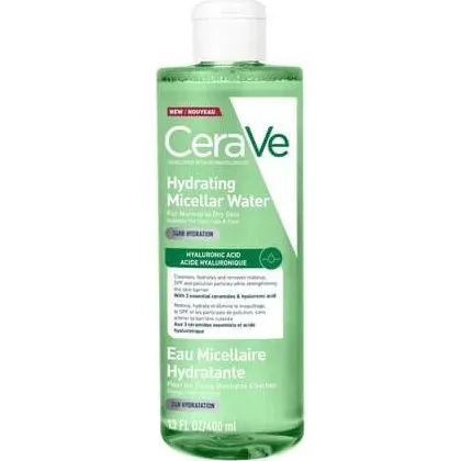 CeraVe Acqua Micellare Idratante 400 ml per Pelle Normale e Secca