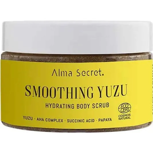 Alma Secret Yuzu Scrub Corpo con AHA ed Enzimi di Papaya