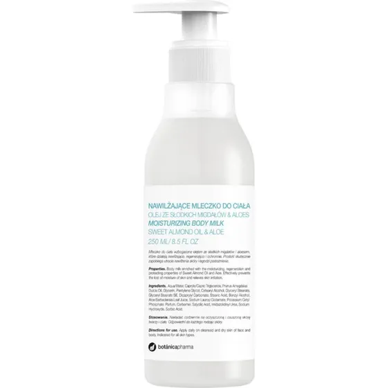 Botanicapharma Latte Corpo Olio di Mandorle Dolci e Aloe