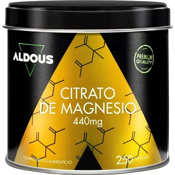 Aldous Bio Citrato di Magnesio, 250 Capsule