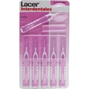 Lacer Interdental Ultrafine - Scovolino interdentale dritto, 6 unità