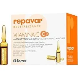 Repavar Fiale Rivitalizzanti alla Vitamina C, 20 unità