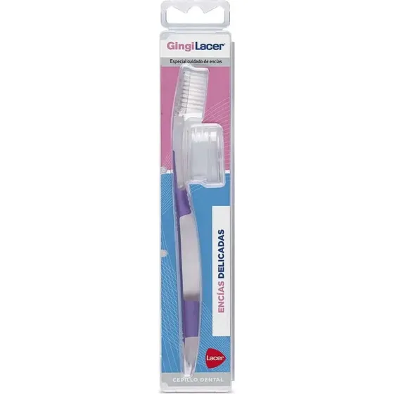 Spazzolino da denti Lacer Gingilacer morbido con testina diamante