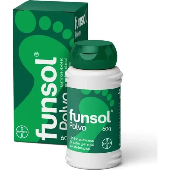 Funsol Polvere Deodorante Piedi 60g - Controllo Sudorazione e Odori