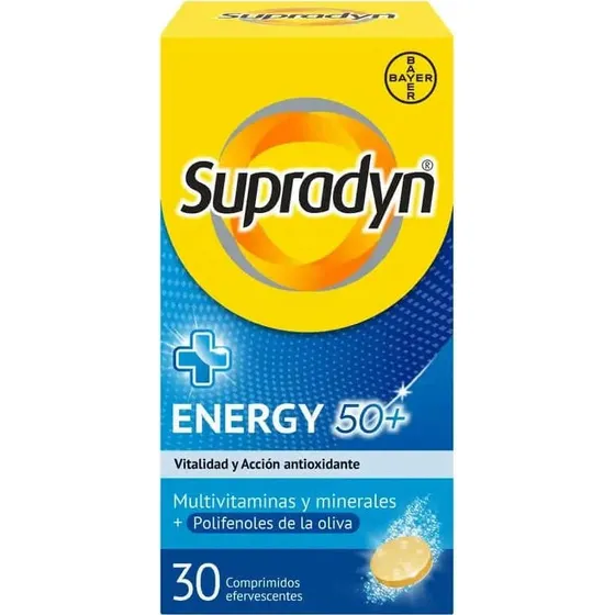 Supradyn Energy 50+ Vitamine ed energia, 30 compresse effervescenti