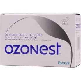 Ozonest 20 Salviette Oftalmiche - Igiene e Pulizia Oculare