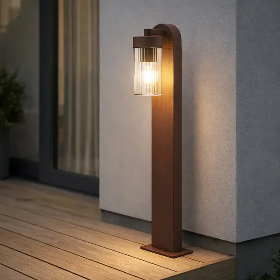 Lindby Lampione Kaliro Ruggine 60 cm IP54 E27