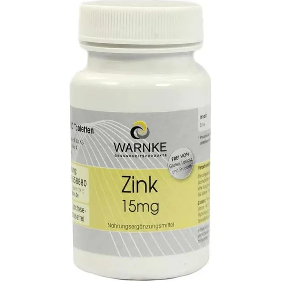 Warnke Vitalstoffe Zinco 15 mg - 100 Compresse