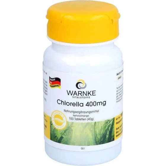 Warnke Vitalstoffe Clorella 400 mg - 100 Compresse