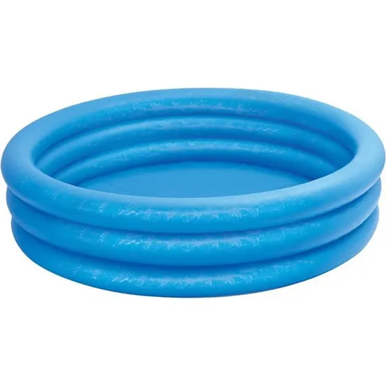 Intex Piscina Gonfiabile Crystal Blue 168x38 cm