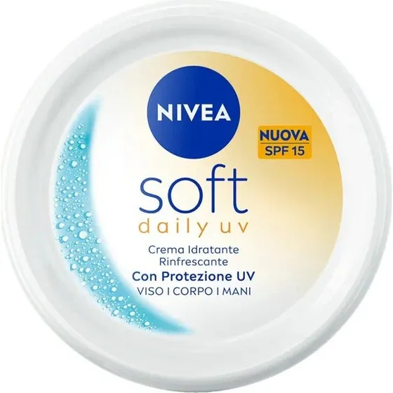 Nivea Soft Daily UV Crema Idratante SPF15 100ml