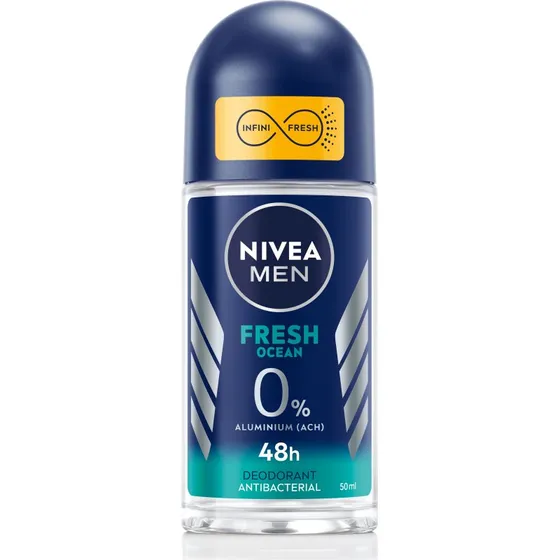 Nivea Men Fresh Ocean Deodorante Roll-On 48H 50 ml