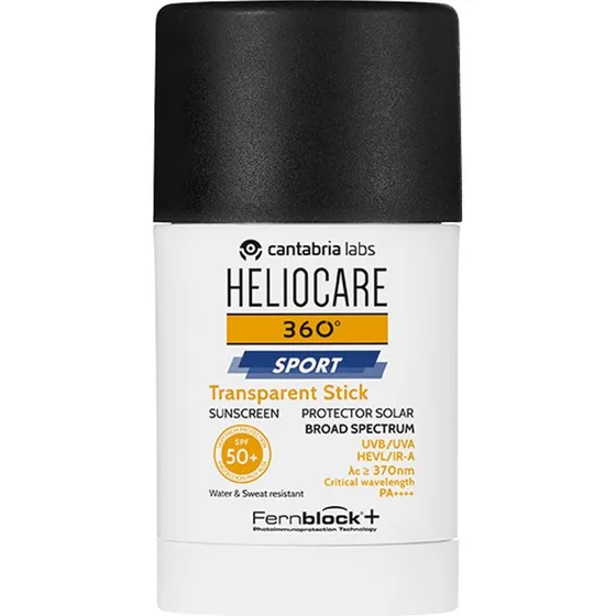 HelioCare 360 Sport Stick Transparente 25g