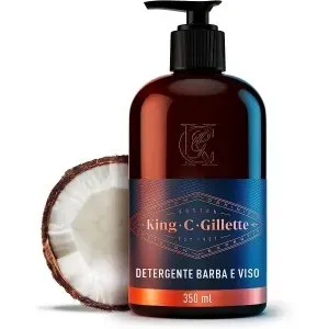 King C. Gillette Detergente Barba e Viso 350 ml
