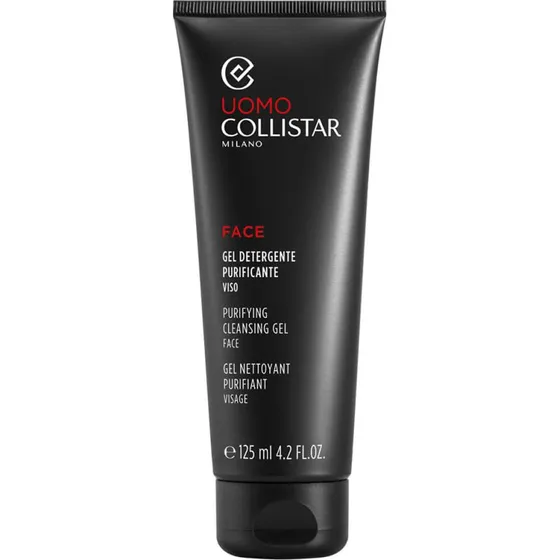 Gel Detergente Purificante Viso Uomo al Carbone