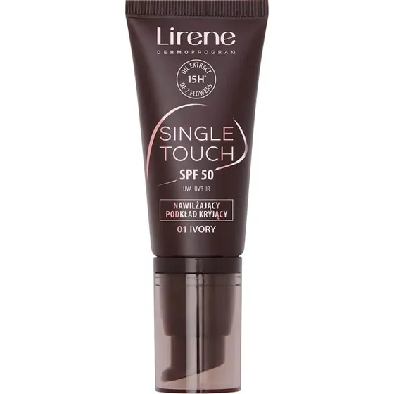 Lirene Single Touch Fondotinta Idratante SPF50 - Avorio