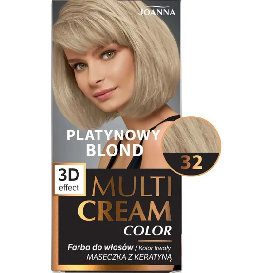 Joanna Multi Cream Color Tinta per Capelli 32 Biondo Platino