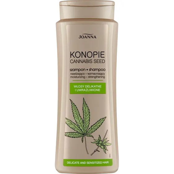 Joanna Konopie Shampoo Idratante e Rinforzante alla Canapa 400ml