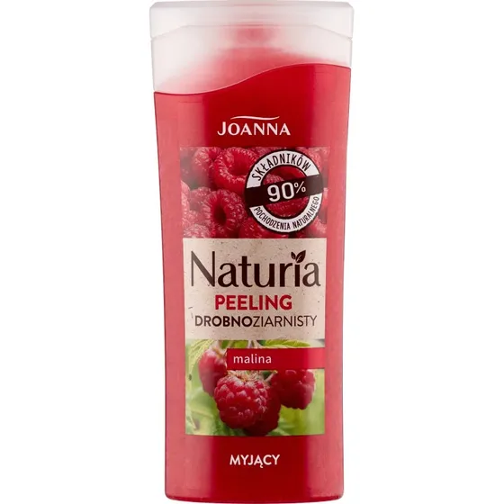 Joanna Naturia Scrub Lavante al Lampone, Esfoliante a Grana Fine, 100g