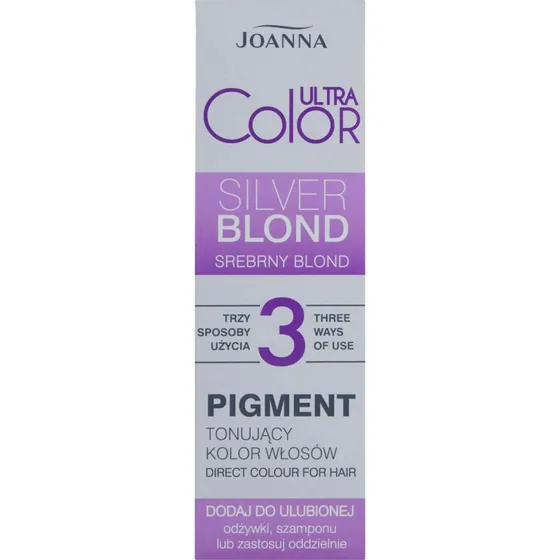 Joanna Ultra Color Pigmento Tonalizzante Biondo Argento 100 ml