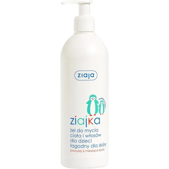 Ziajka Gel Corpo e Capelli con Dispenser per Bambini 400 ml