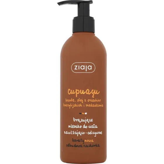 Ziaja Balsamo Corpo Idratante Autoabbronzante con Cupuaçu 300 ml