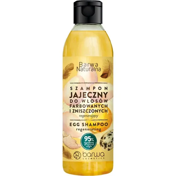 Barwa Natural Shampoo all'Uovo Rigenerante 300 ml