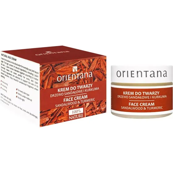 Orientana Crema Viso Sandalo e Curcuma Giorno e Notte 50g