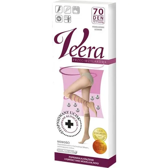 Veera Gambaletti a Compressione 70 DEN Nero Taglia 1/2