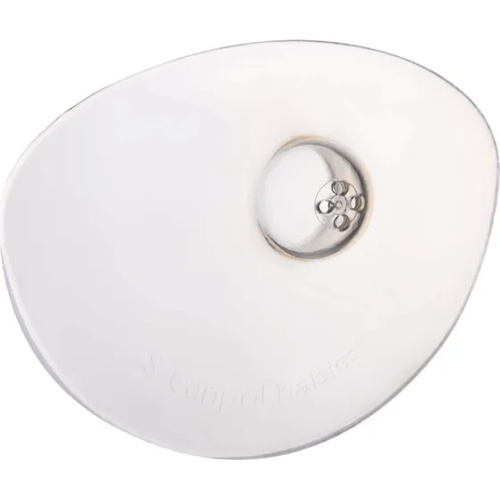 Canpol Paracapezzoli Premium Piccoli in Silicone, Set da 2