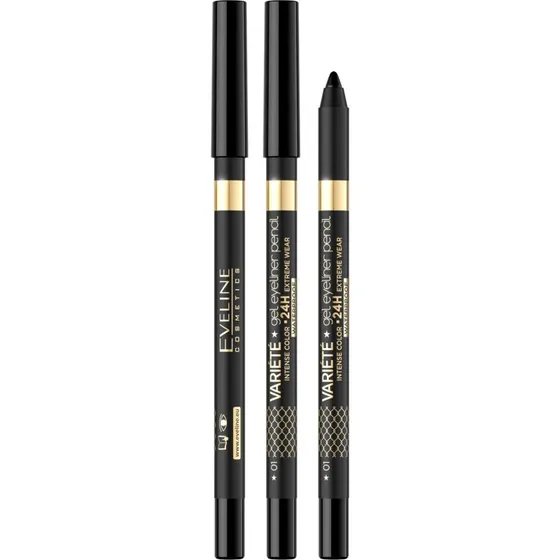Eveline Variete Matita Gel Waterproof 01 Black