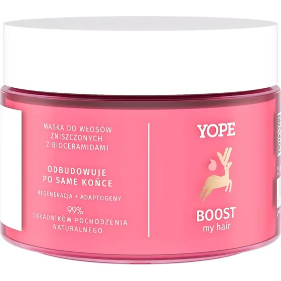Yope Maschera Boost Capelli Danneggiati 250 ml