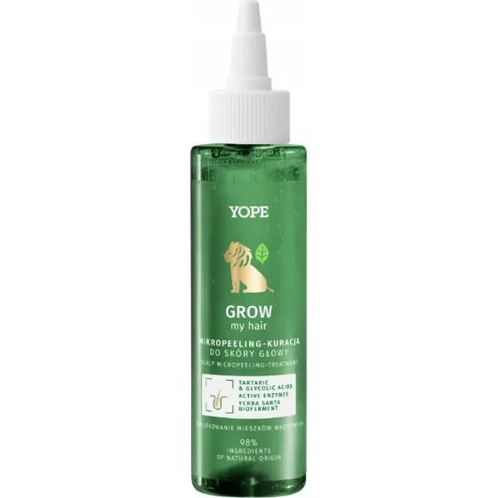 Yope Grow My Hair Trattamento Micropeeling Cuoio Capelluto 115 ml