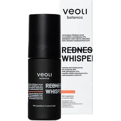 Veoli Botanica Redness Whisperer, Siero Lenitivo per Capillari 30 ml