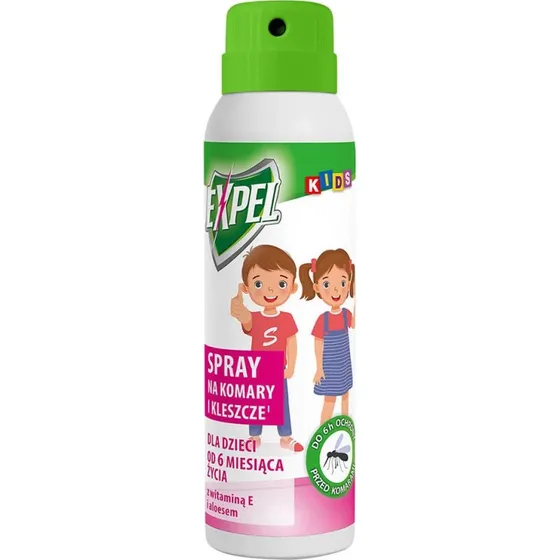 Expel Kids Spray Antizanzare e Antizecche per Bambini